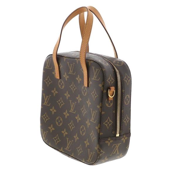 Louis Vuitton Brown Monogram Handbag Spontini - Picture 1 of 6